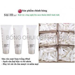 Sữa rửa mặt Sum37 làm sạch sâu Skin Saver Essential Cleansing Foam 40ml