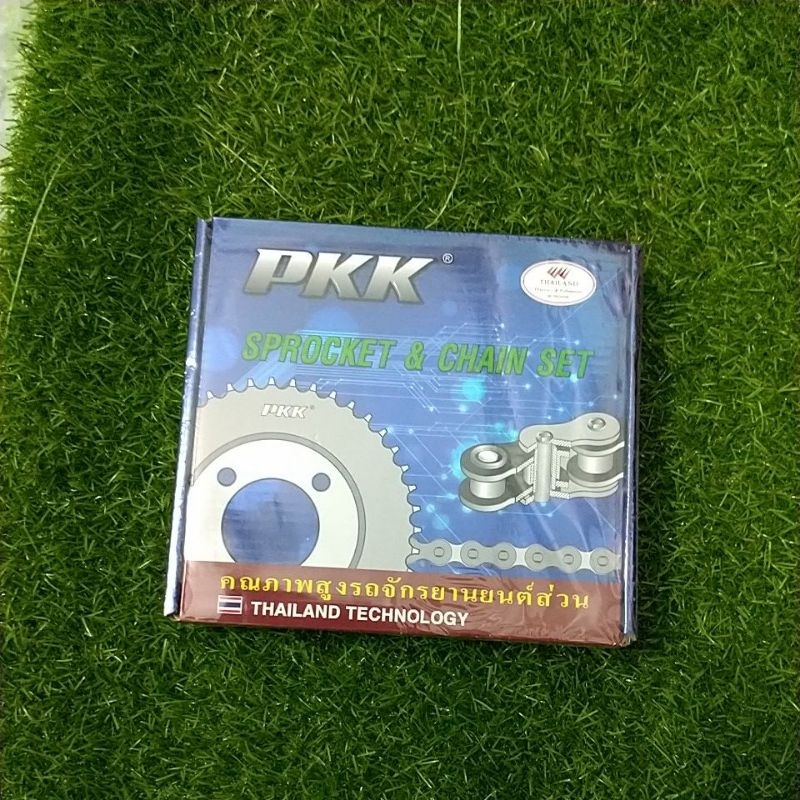 Bộ ba nhông sên dĩa PKK chuẩn thái lan dành cho Sirus, Jupiter