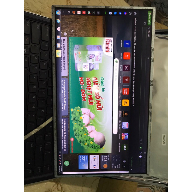 Màn hình 15,6” HD 40 pin led dày