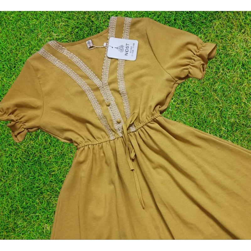 Đầm xòe kiểu thời trang (ảnh thật