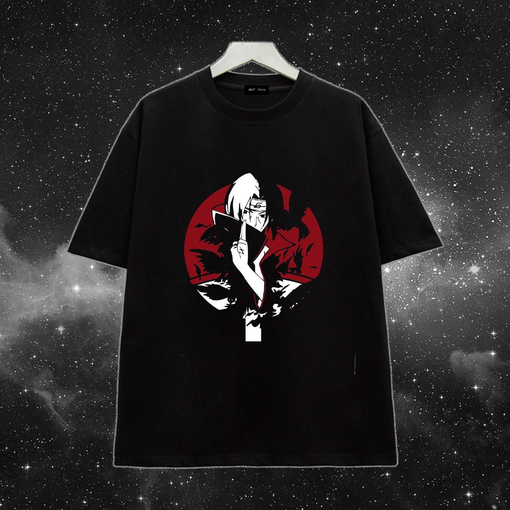 Tổng Hợp Mẫu Itachi. Áo thun Anime Naruto - Uchiha Itachi/chất Thun thoáng mát