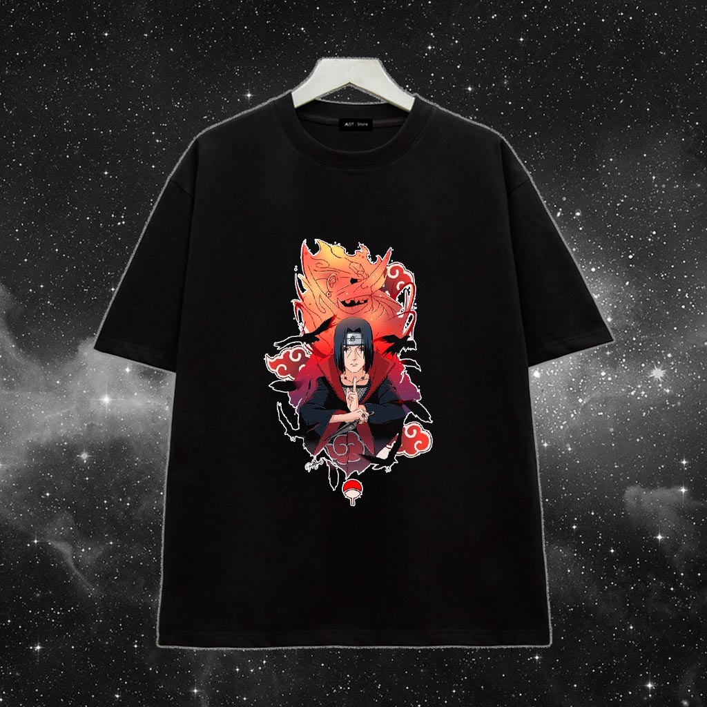 Tổng Hợp Mẫu Itachi. Áo thun Anime Naruto - Uchiha Itachi/chất Thun thoáng mát