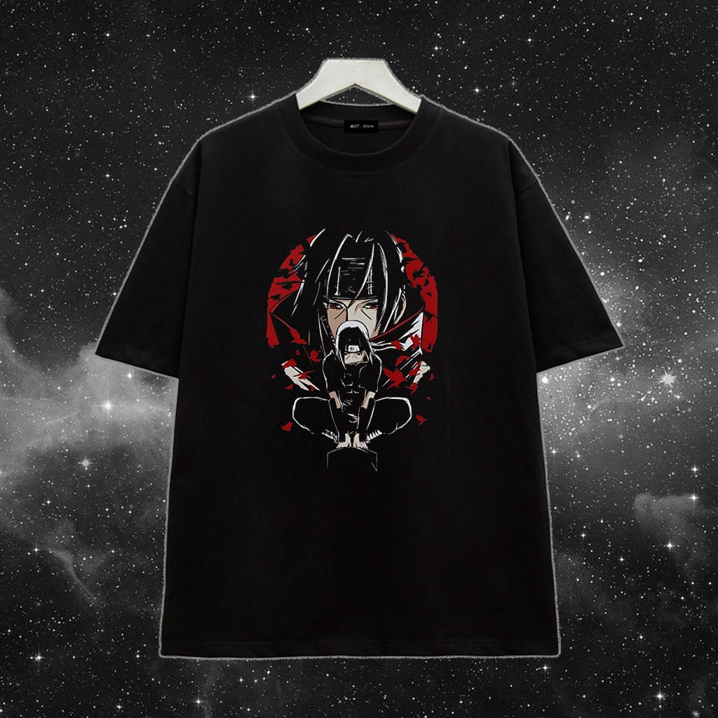 Tổng Hợp Mẫu Itachi. Áo thun Anime Naruto - Uchiha Itachi/chất Thun thoáng mát