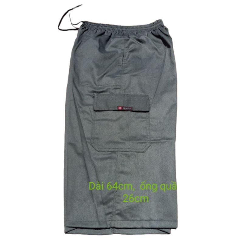 Quần ngố thô kaki trung niên thoáng mát