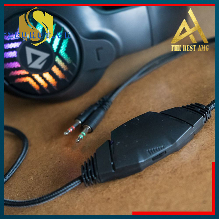 Tai Nghe Máy Tính Có Mic Headphone Chụp Tai Gaming Led Rgb VSP GH-X1 Có Dây - Tai Nghe Vi Tính Laptop Chơi Game | BigBuy360 - bigbuy360.vn