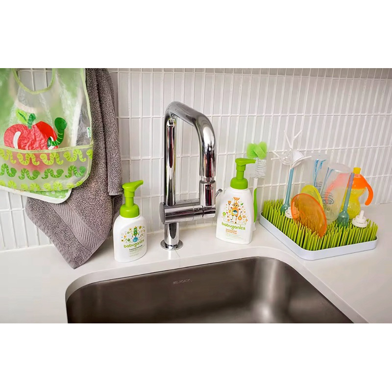 Rửa Bình Sữa và Chén Dĩa Hữu Cơ Babyganics Foaming Dish and Bottle Soap 473ml