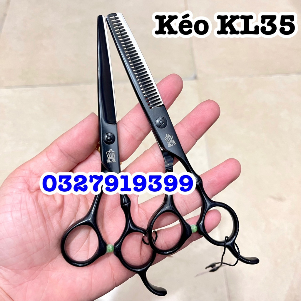 ✅Freeship✅ Kéo cắt tóc cao cấp siêu bén KL35