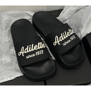 Dép Chính Hãng Ad.id.as Adilette Shower ‘Core Black’ Shop Xám Store