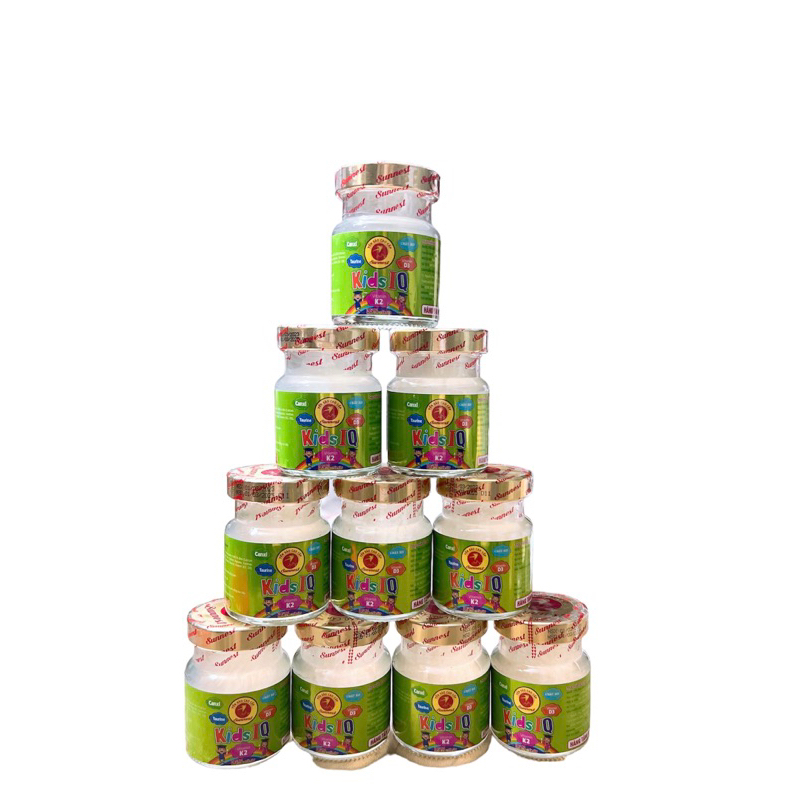 Combo 10 lọ yến sào siêu ngon giúp bé thông minh, cao lớn 10 lọ rời x 70ml