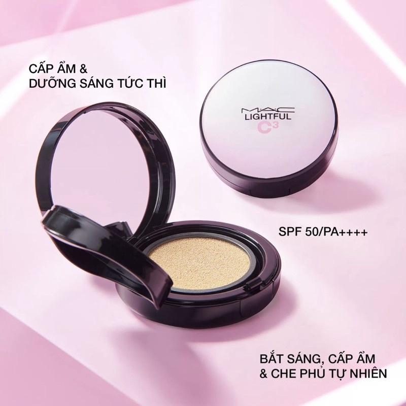 Phấn Nước MAC Lighful C3 Quick Finish Cushion Compact 12g