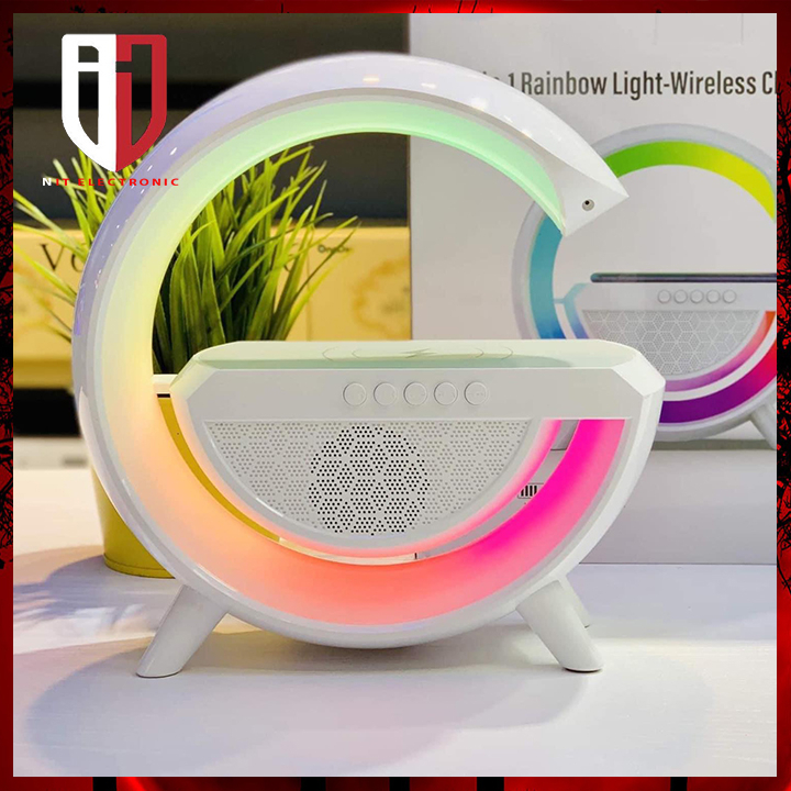 Loa bluetooth sạc Không dây  đèn led tạo không Khí 3in1 BT 2301 loa Nghe nhạc đa năng