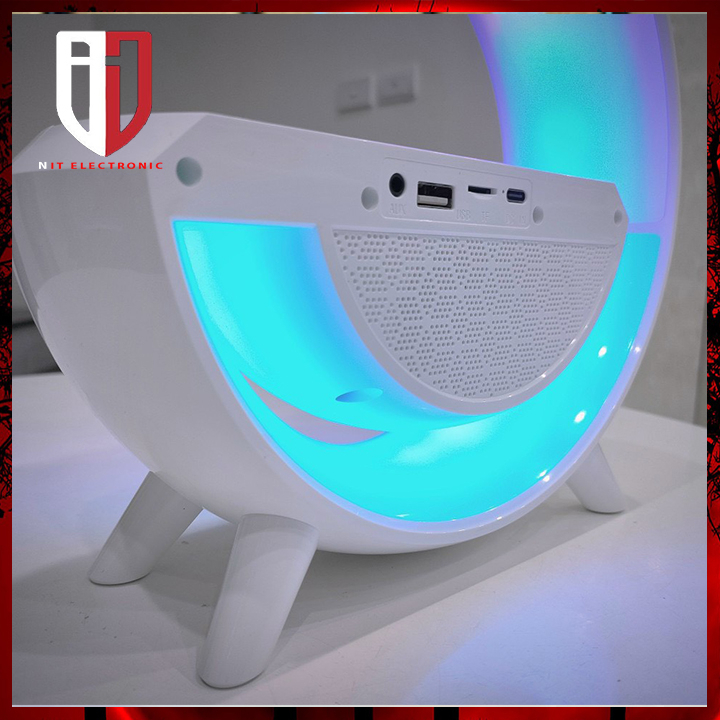 Loa bluetooth sạc Không dây  đèn led tạo không Khí 3in1 BT 2301 loa Nghe nhạc đa năng