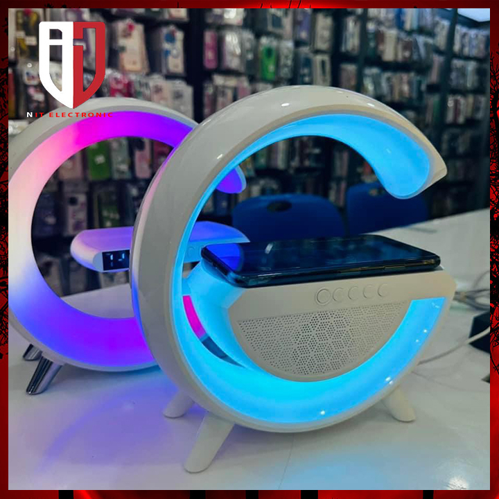 Loa bluetooth sạc Không dây  đèn led tạo không Khí 3in1 BT 2301 loa Nghe nhạc đa năng