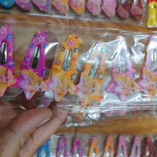 Cặp tóc bật cute cho bé nữ vỉ 10 cái