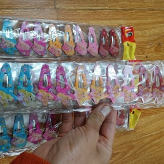 Cặp tóc bật cute cho bé nữ vỉ 10 cái