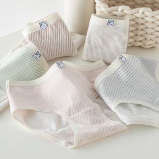 5 Quần Lót Kháng Khuẩn Cotton Sọc Thoáng Mát