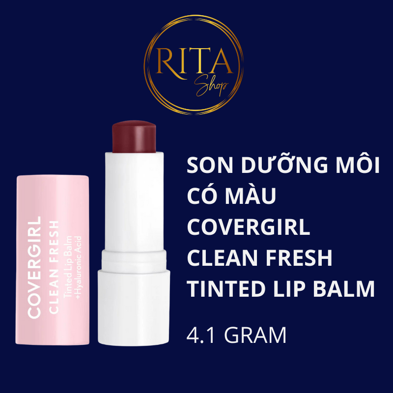 Son dưỡng môi có màu Covergirl Clean Fresh Tinted Lip balm