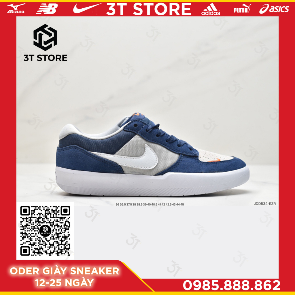 GIÀY SNEAKER MÃ SẢN PHẨM: CZ2959-403_Nike SB Force 58"Navy/Grey/White/Red"SB_FULL BOX_FREE SHIP