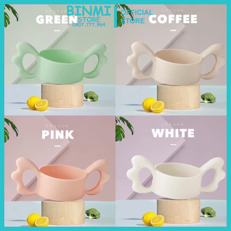 Tay cầm bình sữa Avent, Moyuum silicon, phù hợp với tất cả bình cổ rộng