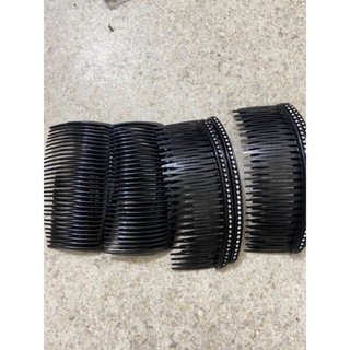 Lược cài tóc đen đính đá sang trọng