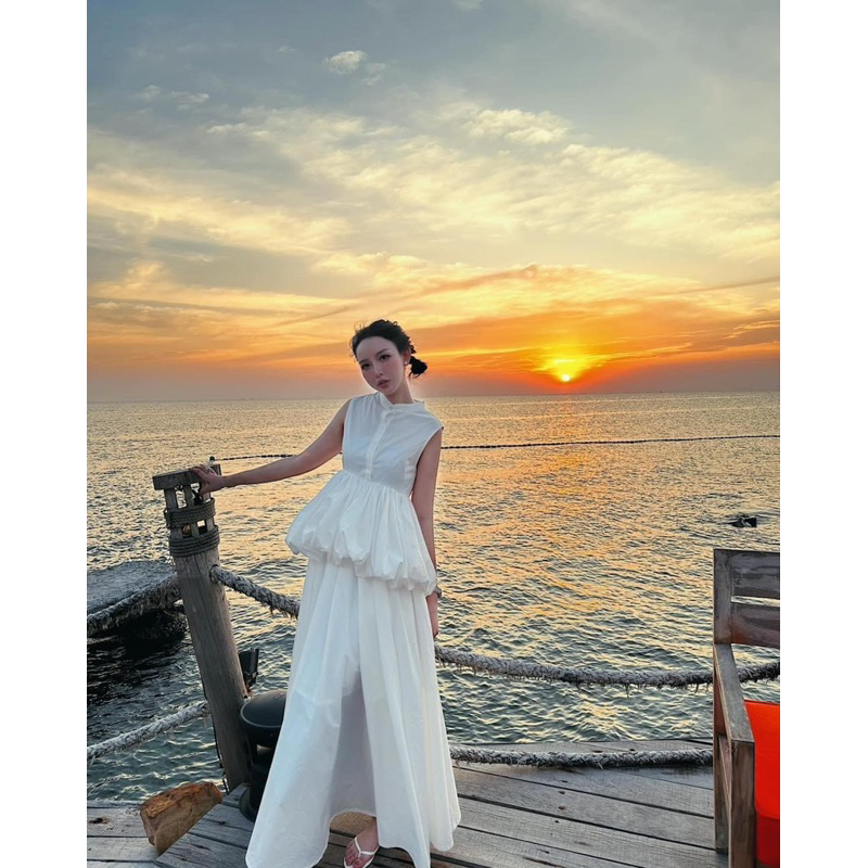 TBS Váy bồng dài