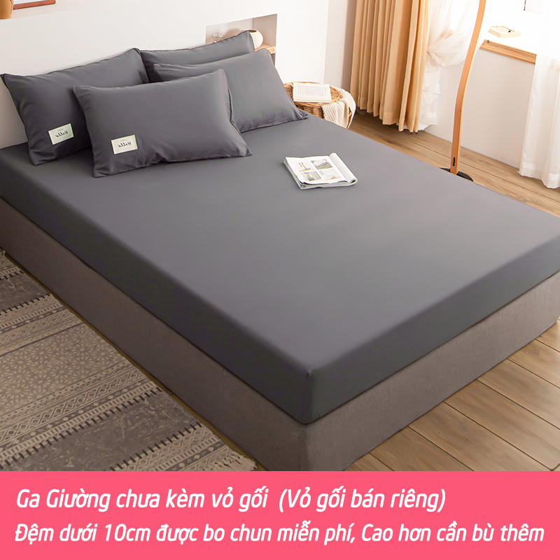 Ga Trải Giường Cotton Tici 💝m2/m4/m6/m8💝 (Chưa Kèm Gối) Drap Giường, Ga Đệm Decor Phòng Ngủ Đáng Yêu