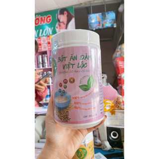 bột ăn dặm việt lộc cho bé từ 4m(bột nấu)