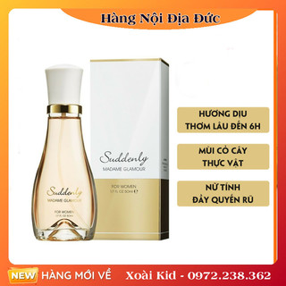 Nước hoa nữ suddenly madame glamour 50ml của đức