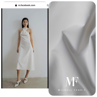 Vải Kaki Korea Trắng MF