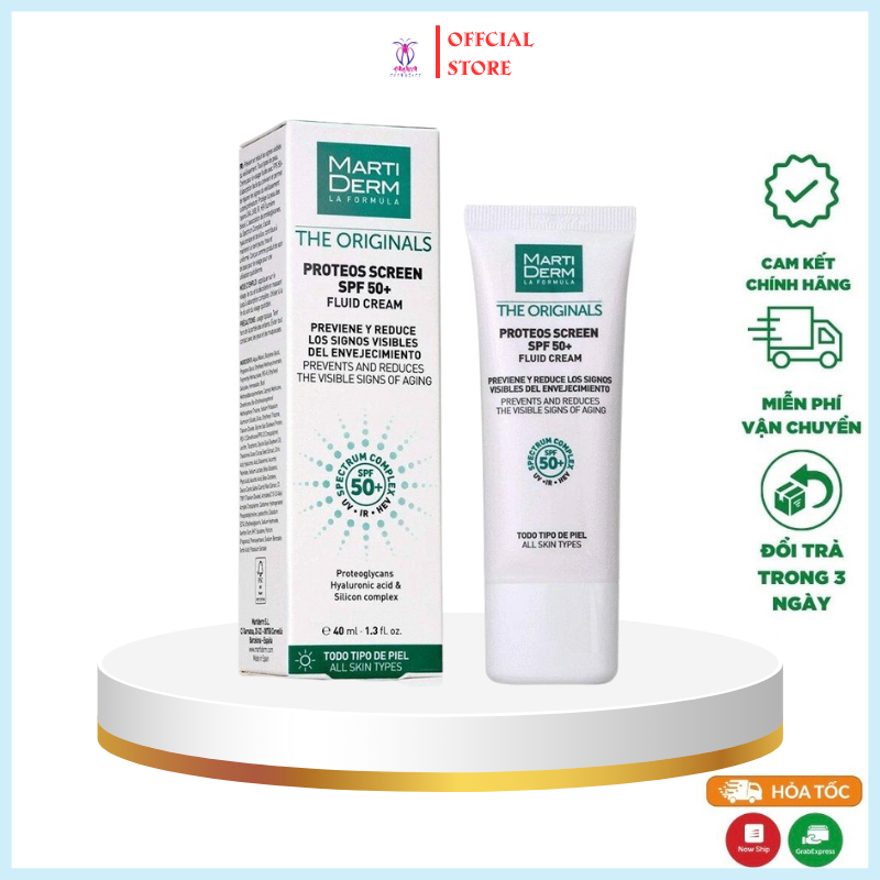 Kem Chống Nắng Phổ Rộng Martiderm 40ml - Kcn Martiderm