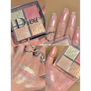 Phấn bắt sáng highlight và má hồng 4 ô Highlight D!or Backstage Glow Face Palette mẫu thử mini 💞