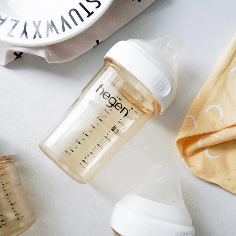 Bình sữa Hegen 60ml/150ml/240ml/330ml. Hỗ trợ đổi núm