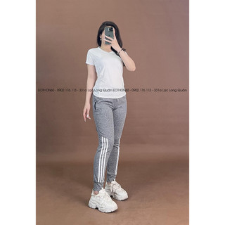Áo anling cổ tim , quần jogger das Q295 [hình thật shop chụp] Eothon60