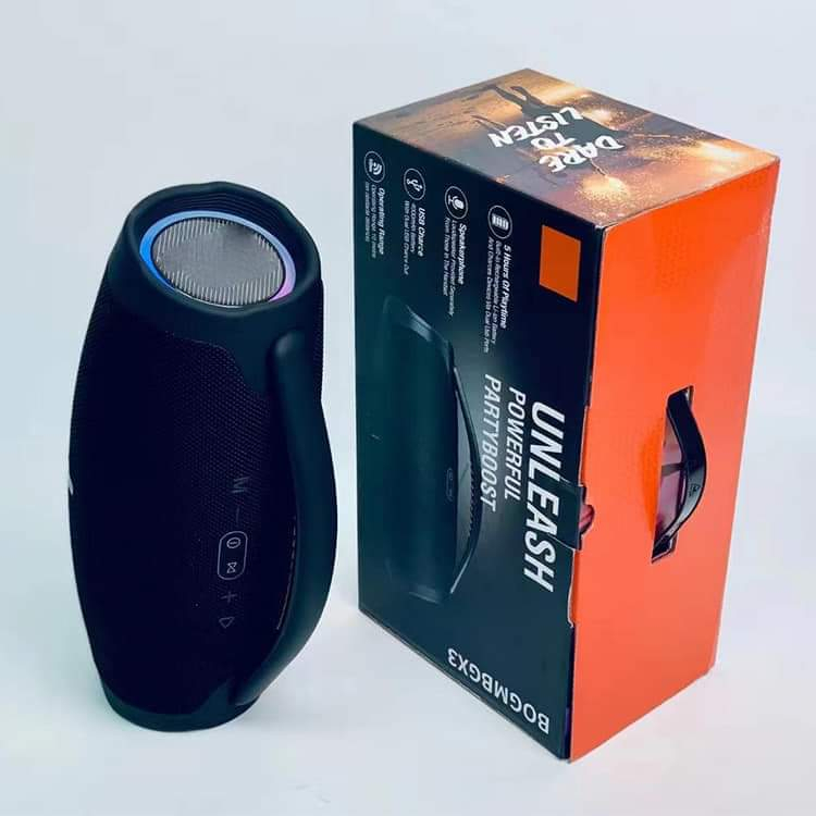 Loa Bluetooth Booms Box3 âm thanh cực đỉnh, Bass căng đét- Bảo hành 6 tháng