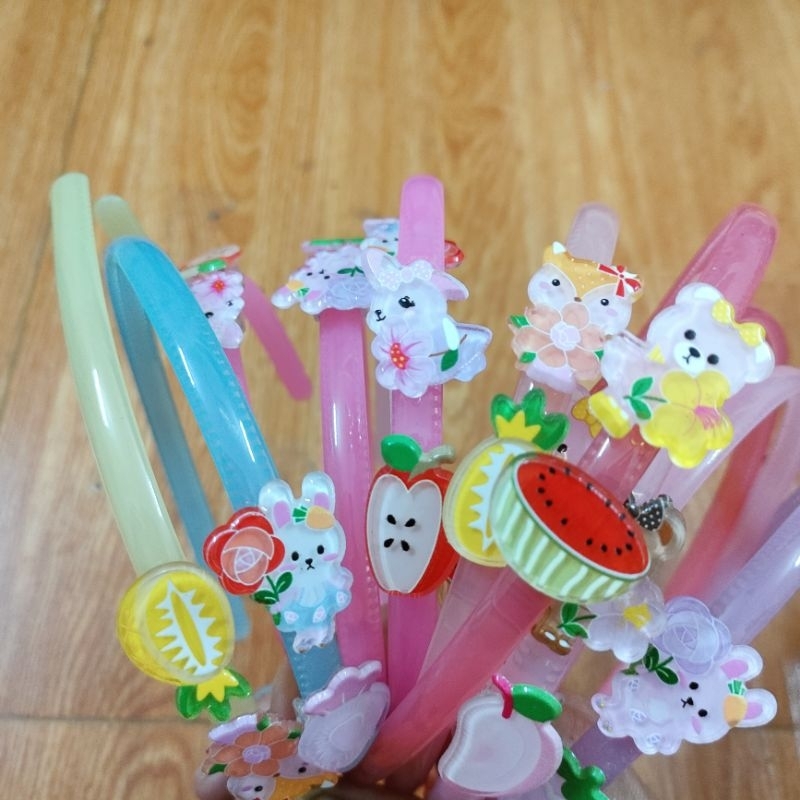 Bờm nhựa cho bé gái 5-10 tuổi