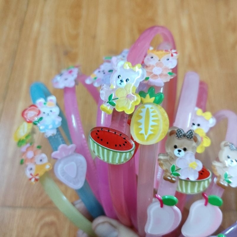 Bờm nhựa cho bé gái 5-10 tuổi