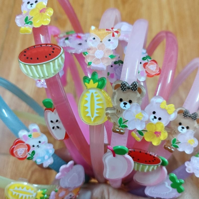 Bờm nhựa cho bé gái 5-10 tuổi