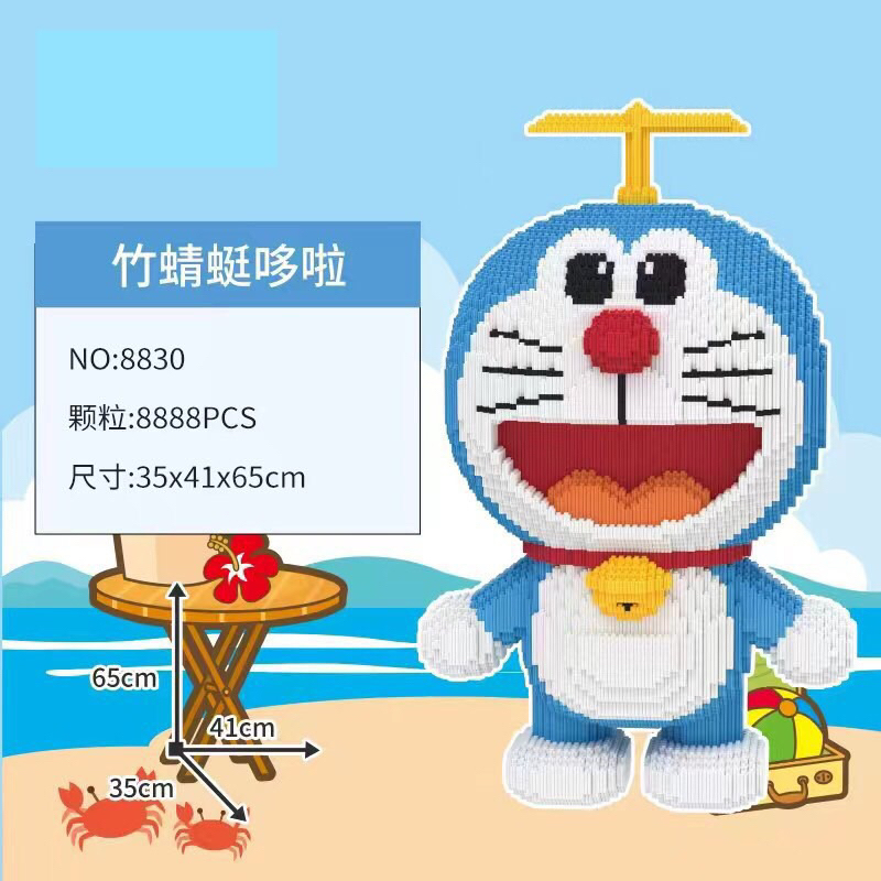 Bộ xếp hình lego Doremon hàng cao cấp nhập khẩu chính hãng