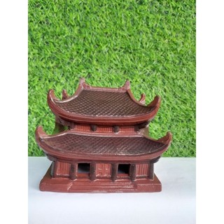 Chùa gốm trang trí tiểu cảnh - bể cá -phụ kiện trang trí bể cá
