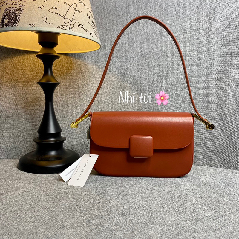 ❗️CHUẨN 1:1❗️Túi CNK khoá bấm vuông màu mới 🌺