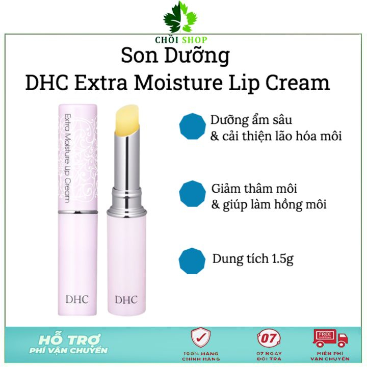 Son dưỡng cao cấp Nhật Bản DHC Extra Moisture Lip Cream 1.5g