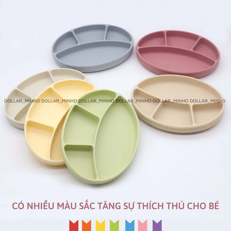 Nắp Khay Ăn Dặm Silicon ANBE