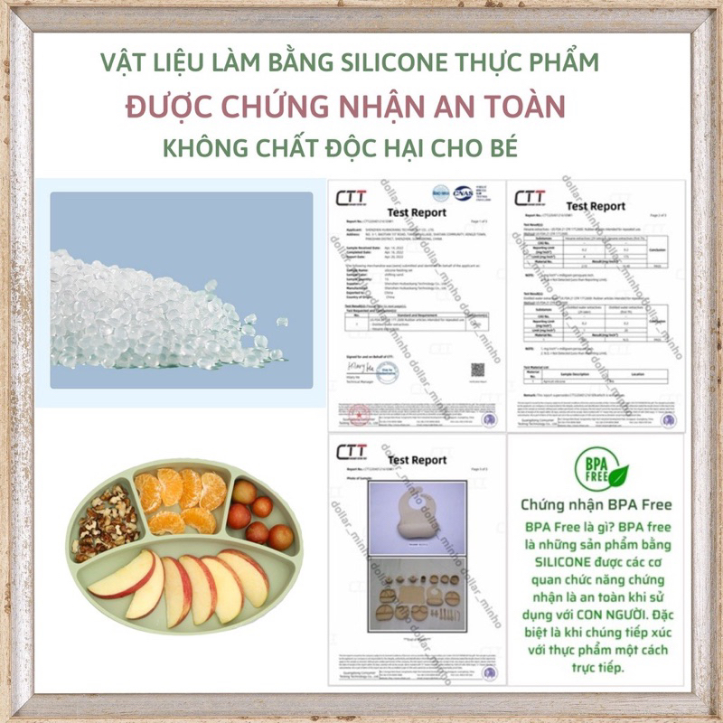 Nắp Khay Ăn Dặm Silicon ANBE