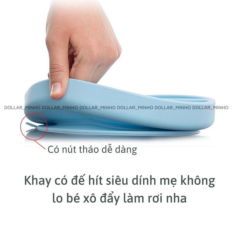 Nắp Khay Ăn Dặm Silicon ANBE