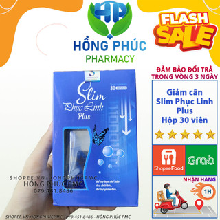 Viên giảm cân Slim Phục Linh Plus - Hộp 30 viên - Top1pharmacy a