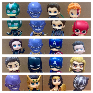 Bộ 4 mô hình chibi siêu anh hùng marvel siêu đẹp