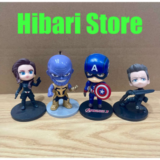 Bộ 4 mô hình chibi siêu anh hùng marvel siêu đẹp