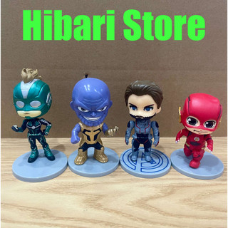 Bộ 4 mô hình chibi siêu anh hùng marvel siêu đẹp
