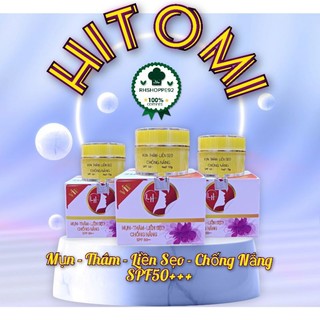 Kem Hitomi mụn thâm liền sẹo chống nắng spf50+++