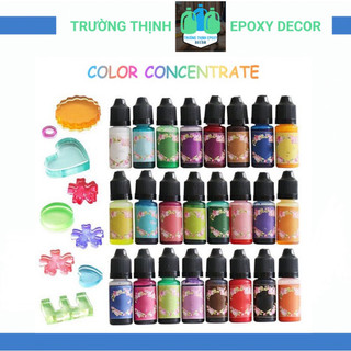 Màu pha resin 10ml - trường thịnh epoxy